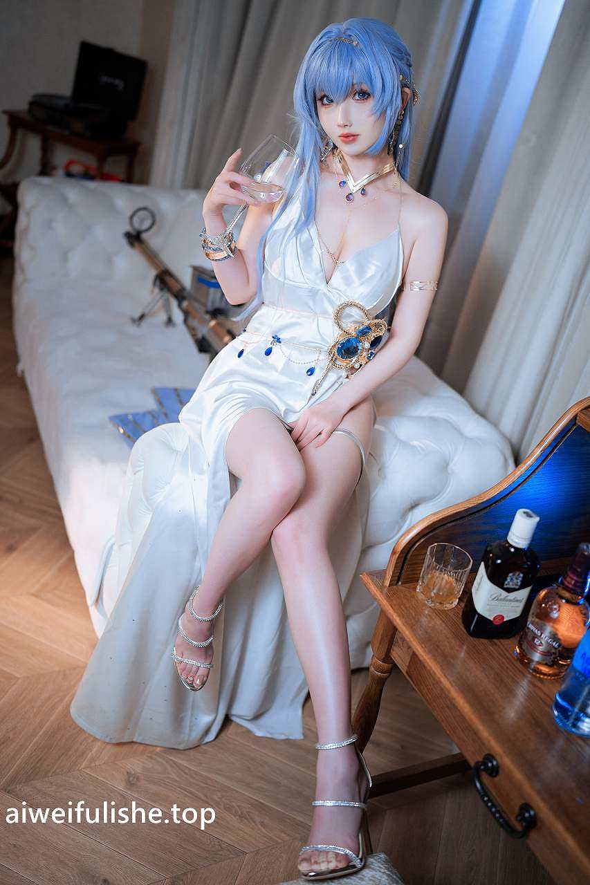 rioko凉凉子-海伦礼服 [48P14V-1.31GB] cosplay美女-第3张