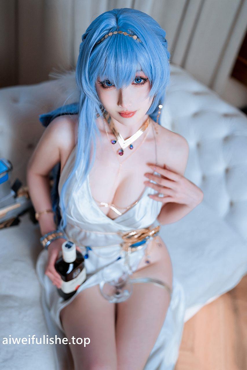 rioko凉凉子-海伦礼服 [48P14V-1.31GB] cosplay美女-第5张