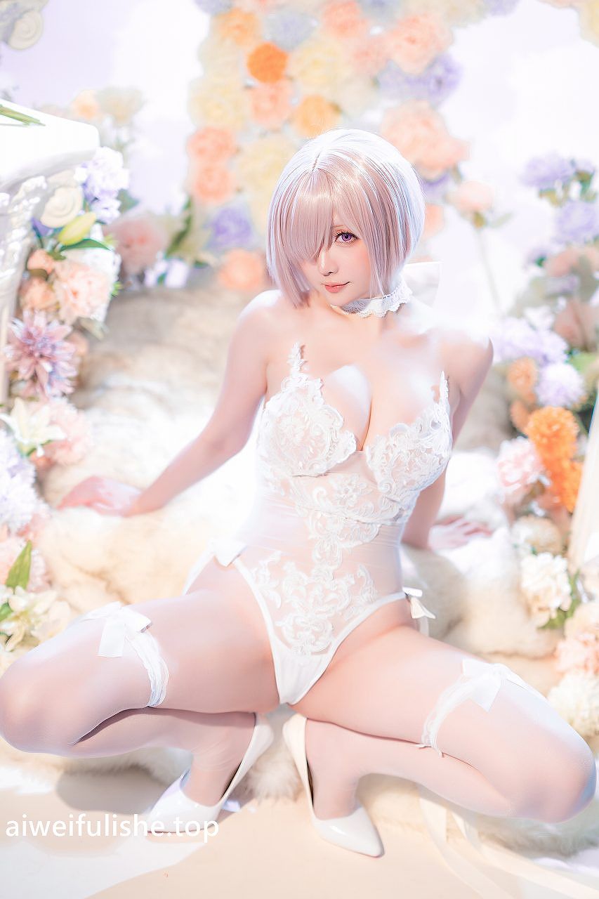 星之迟迟-3月计划C FGO 玛修婚纱 [78P1V-423MB] Fate系列-第2张