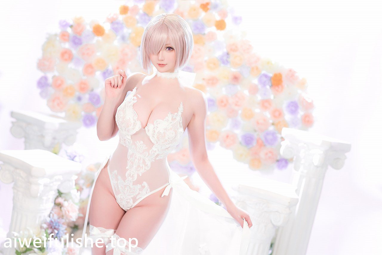 星之迟迟-3月计划C FGO 玛修婚纱 [78P1V-423MB] Fate系列-第3张