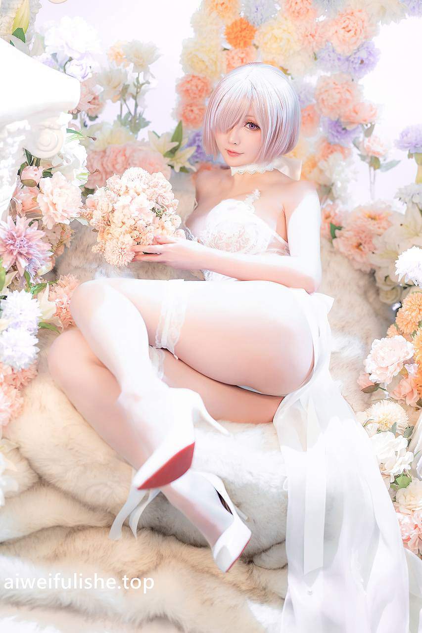 星之迟迟-3月计划C FGO 玛修婚纱 [78P1V-423MB] Fate系列-第6张