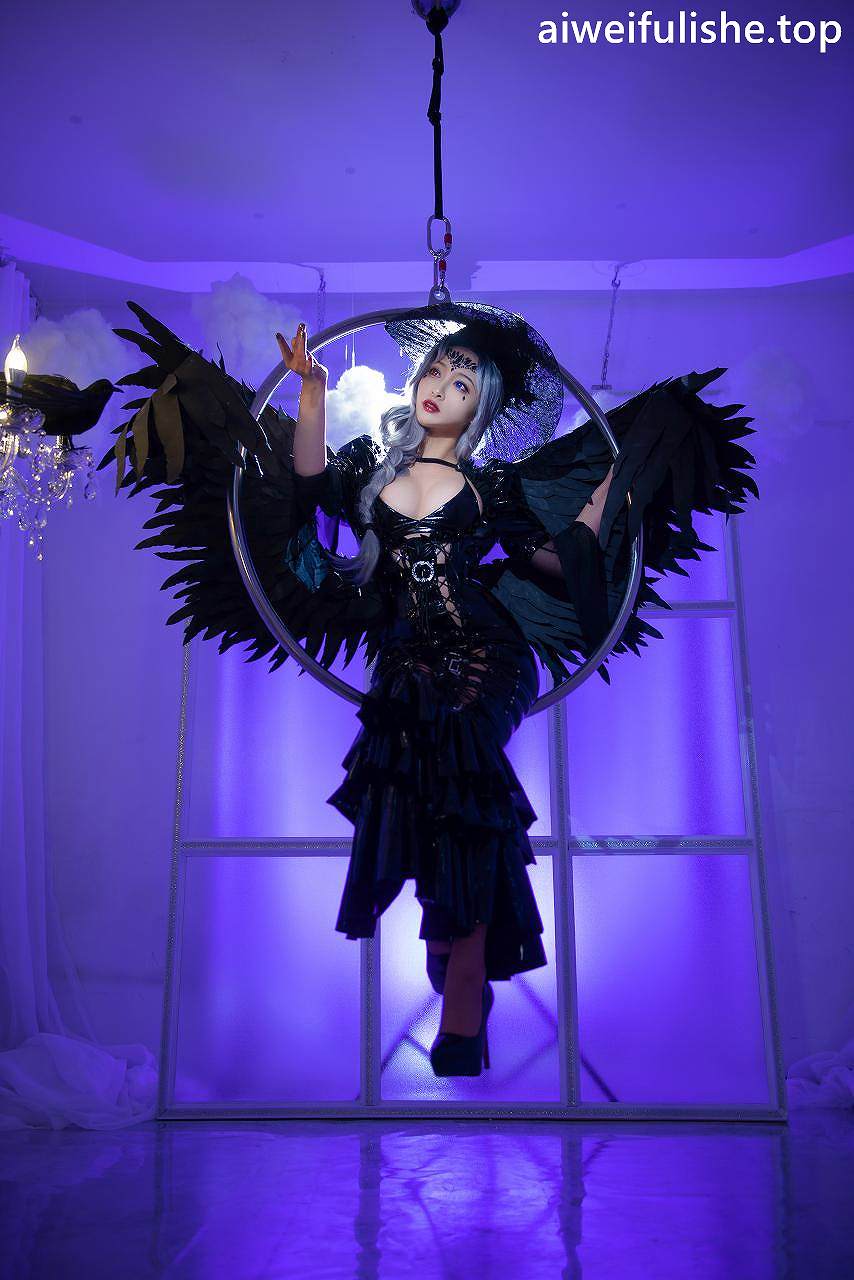 洛璃 LoLiSAMA-魔女莉莉丝 [74P-917MB] cosplay美女-第3张
