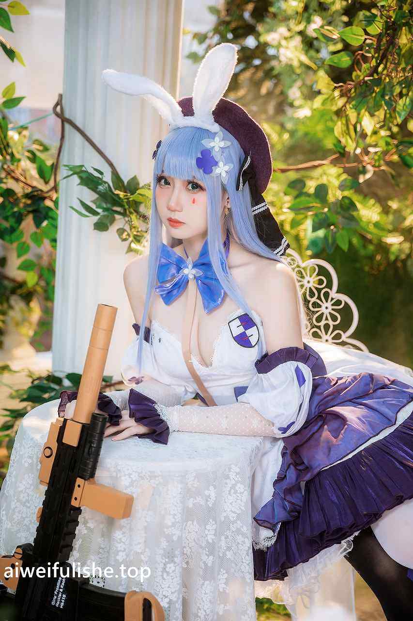 焖焖碳-少女前线 HK-416 [24P-214MB] 丝袜写真-第3张