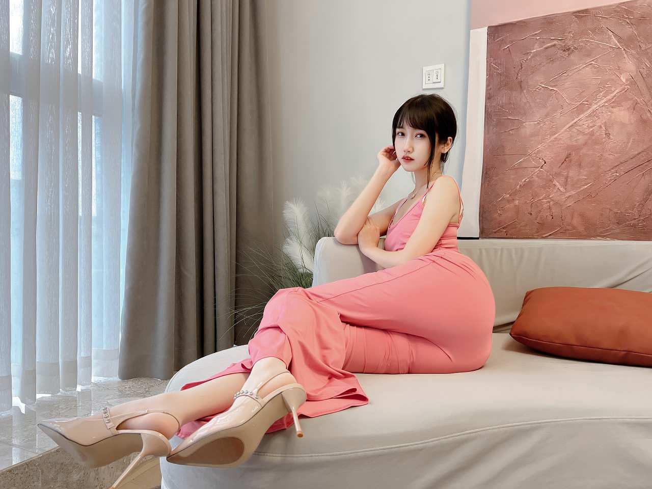 不呆猫-浴室粉色激凸人妻 [39P1V-420M] 性感诱惑-第1张