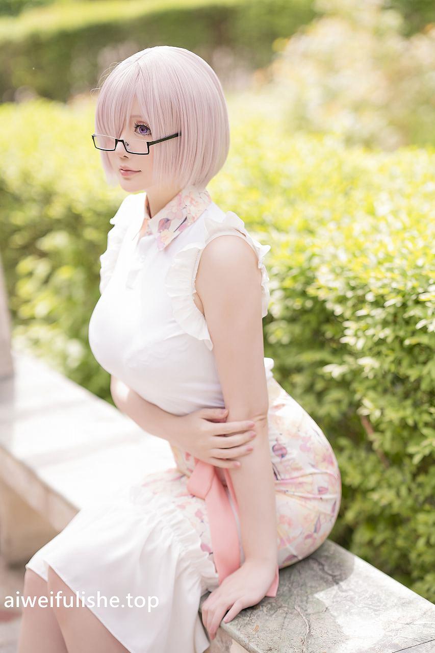 星之迟迟-4月计划赠品 Fgo-玛修 [25P-126MB] cosplay美女-第2张