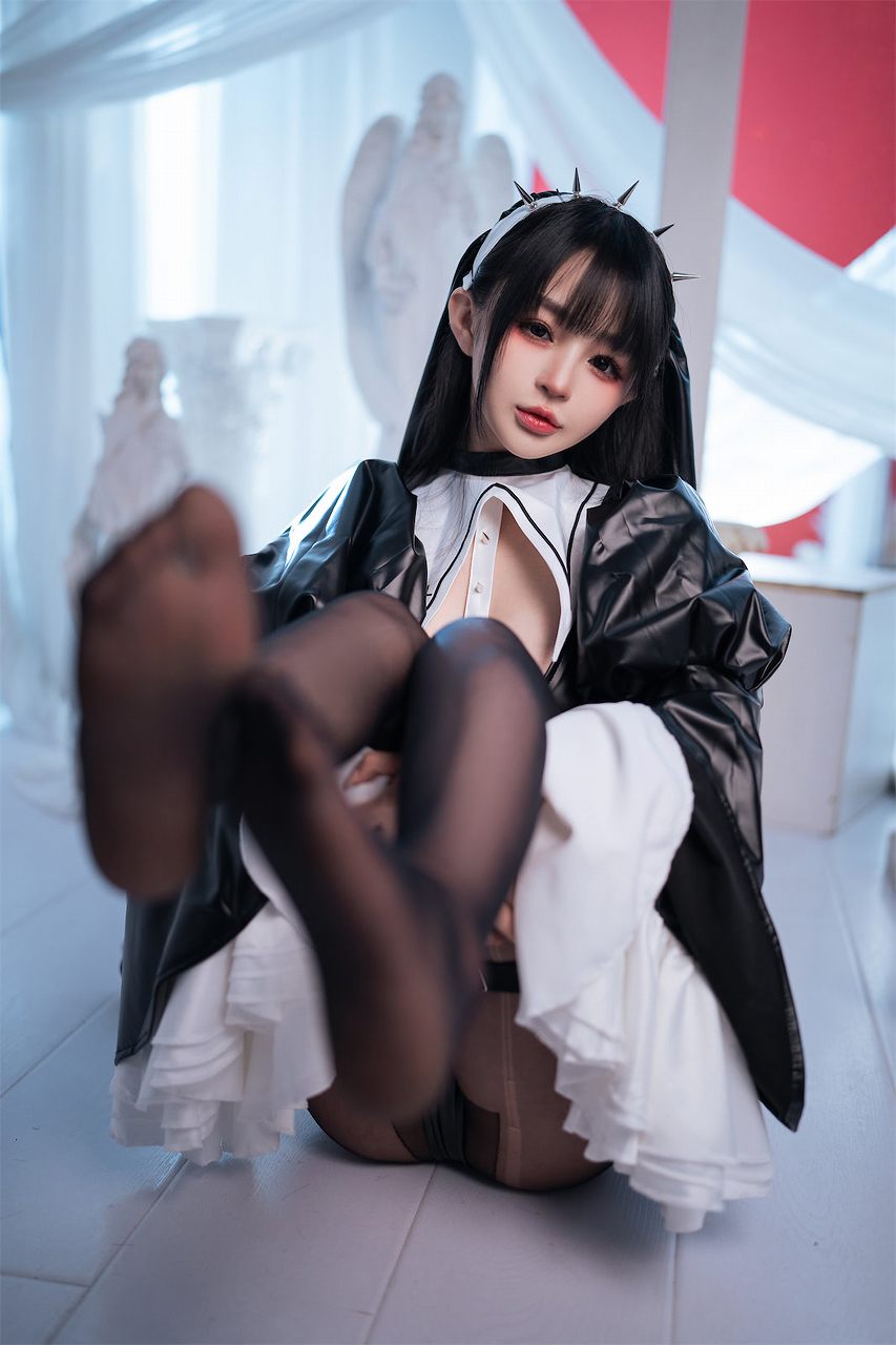 桜井宁宁-皮衣修女 [60P-460MB] 修女装-第2张