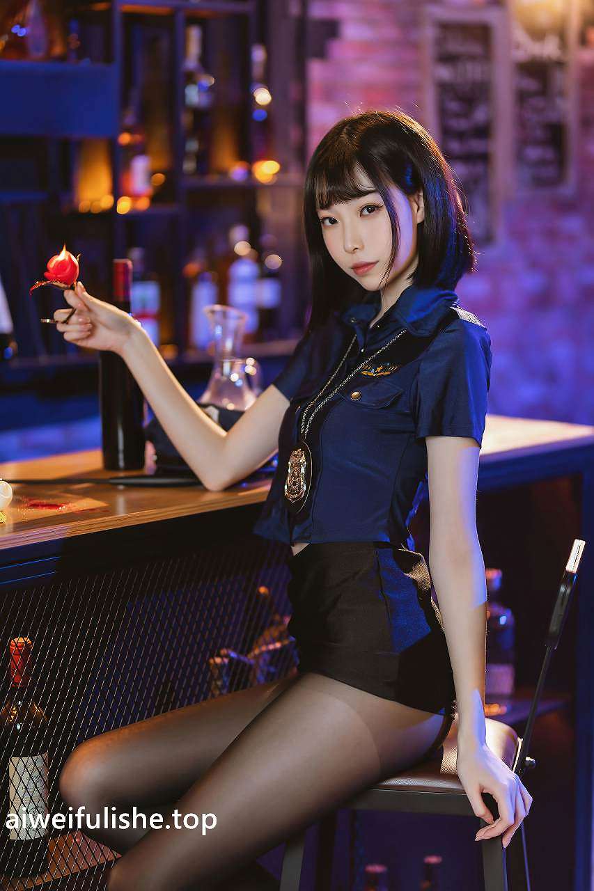 许岚LAN-黑丝女警 [60P-323MB] 微乳-第2张