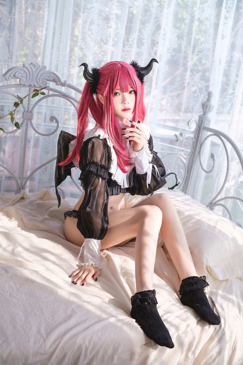 桜桃喵-喜多川海梦 魅魔 [66P+1V-880M] cosplay美女-第2张