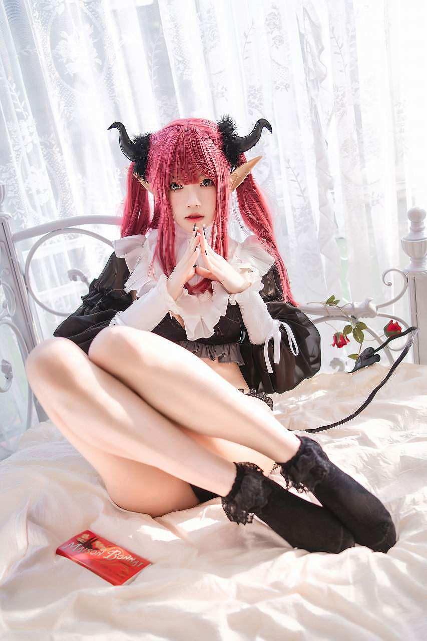 桜桃喵-喜多川海梦 魅魔 [66P+1V-880M] cosplay美女-第6张