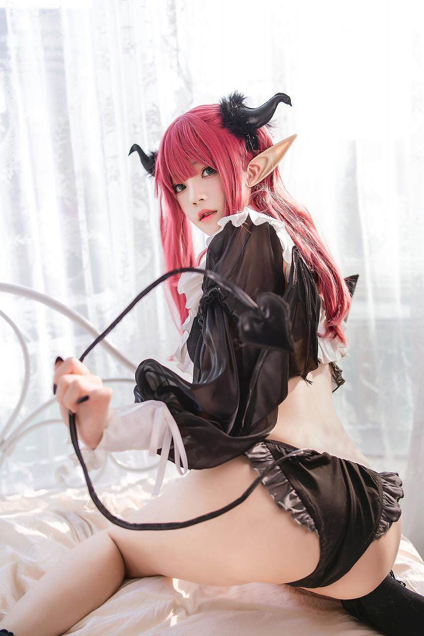桜桃喵-喜多川海梦 魅魔 [66P+1V-880M] cosplay美女-第3张