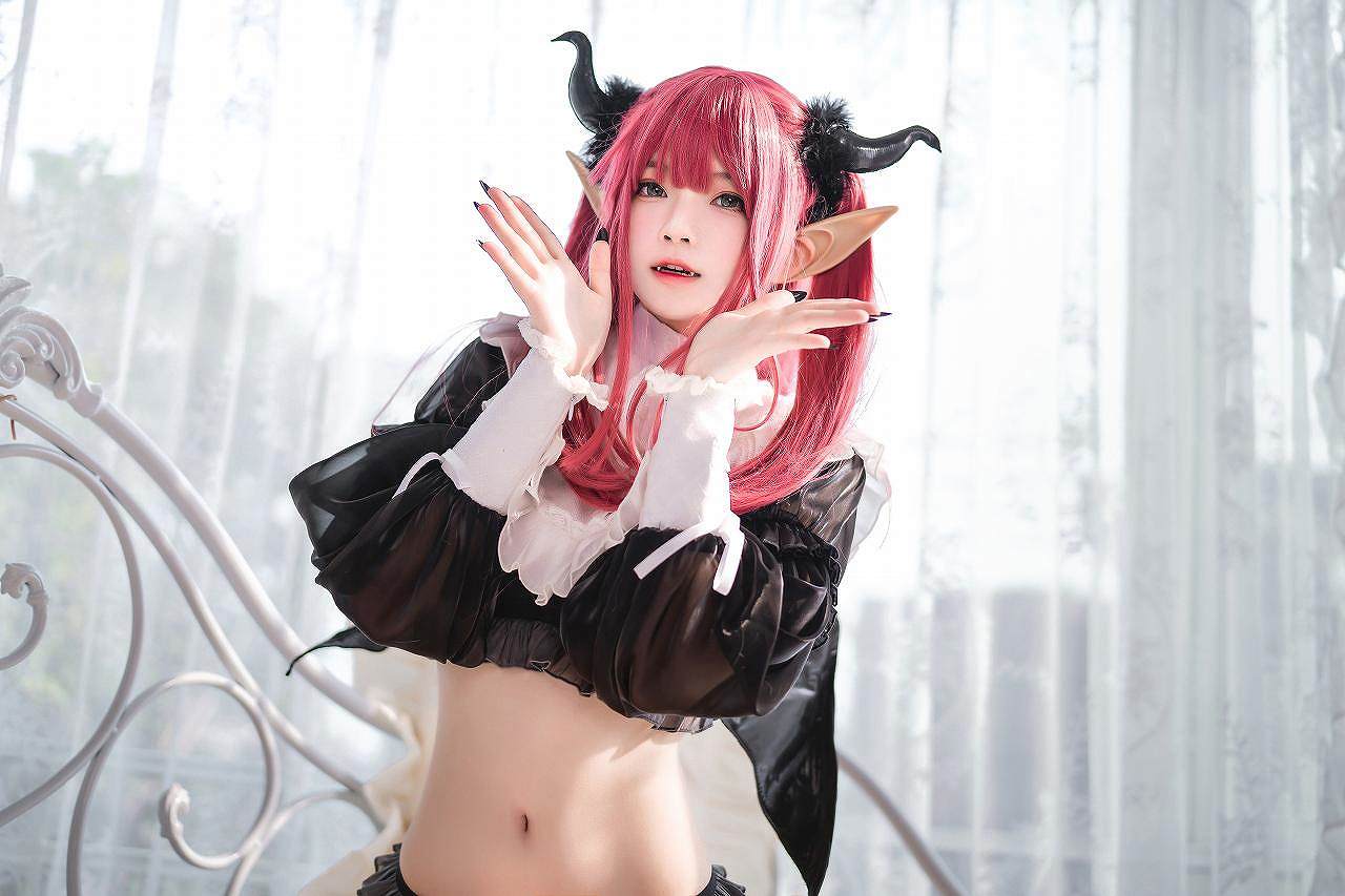 桜桃喵-喜多川海梦 魅魔 [66P+1V-880M] cosplay美女-第4张