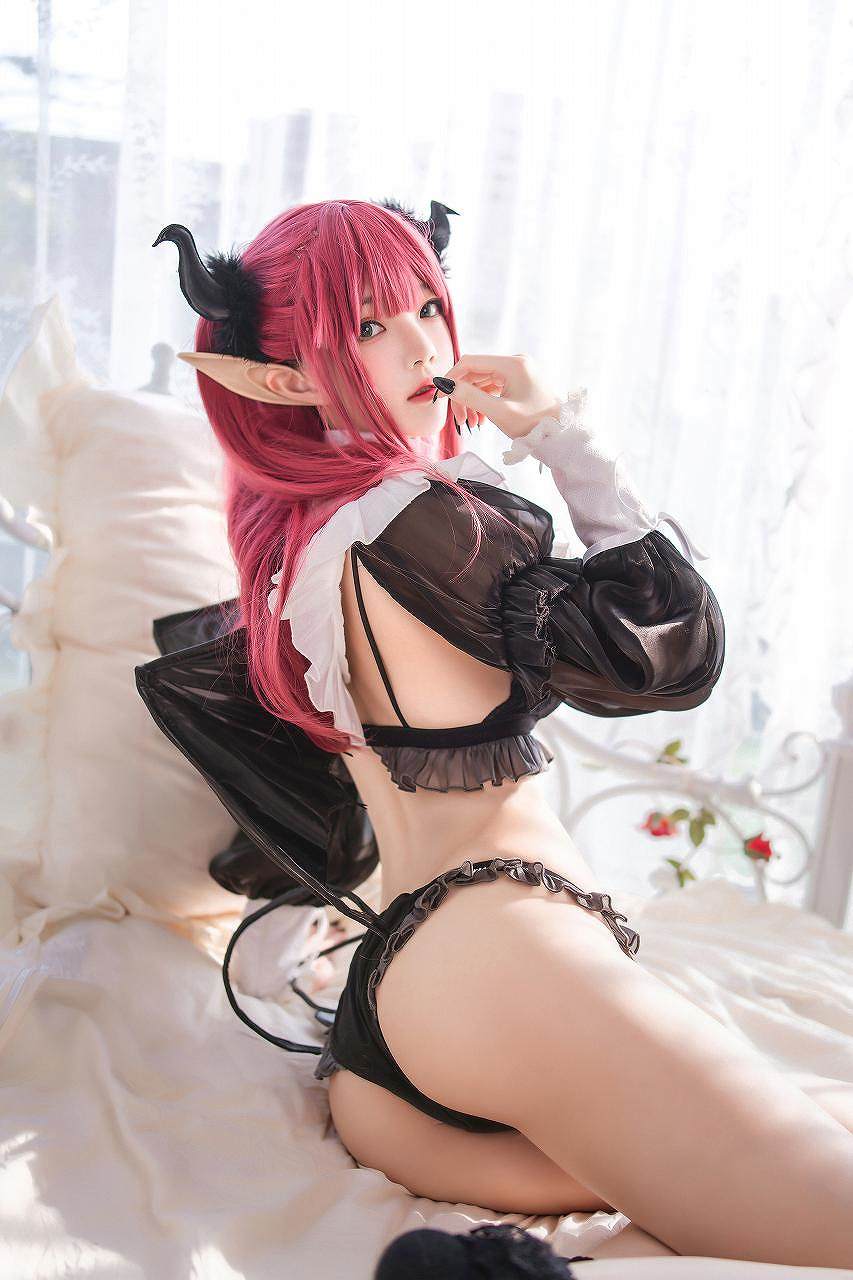 桜桃喵-喜多川海梦 魅魔 [66P+1V-880M] cosplay美女-第5张