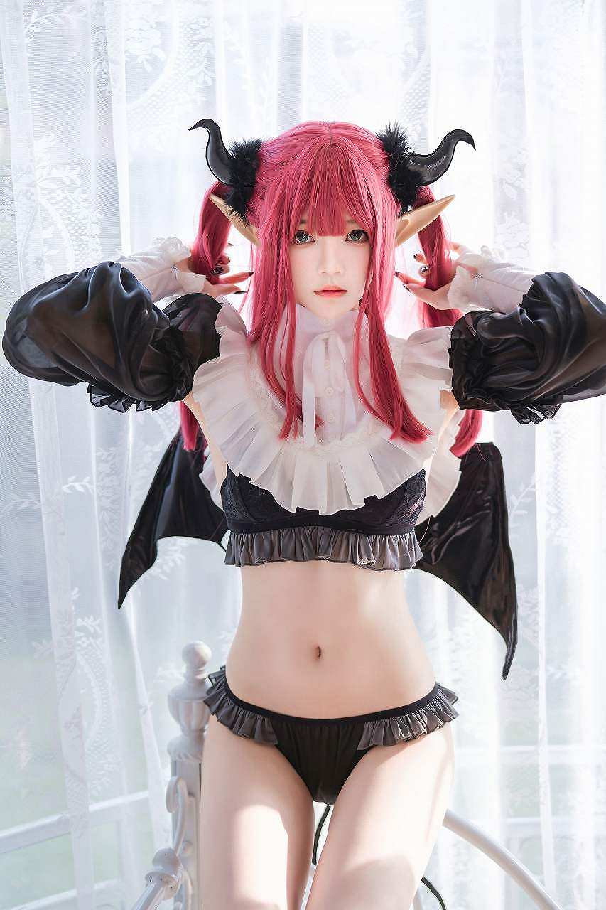 桜桃喵-喜多川海梦 魅魔 [66P+1V-880M] cosplay美女-第3张