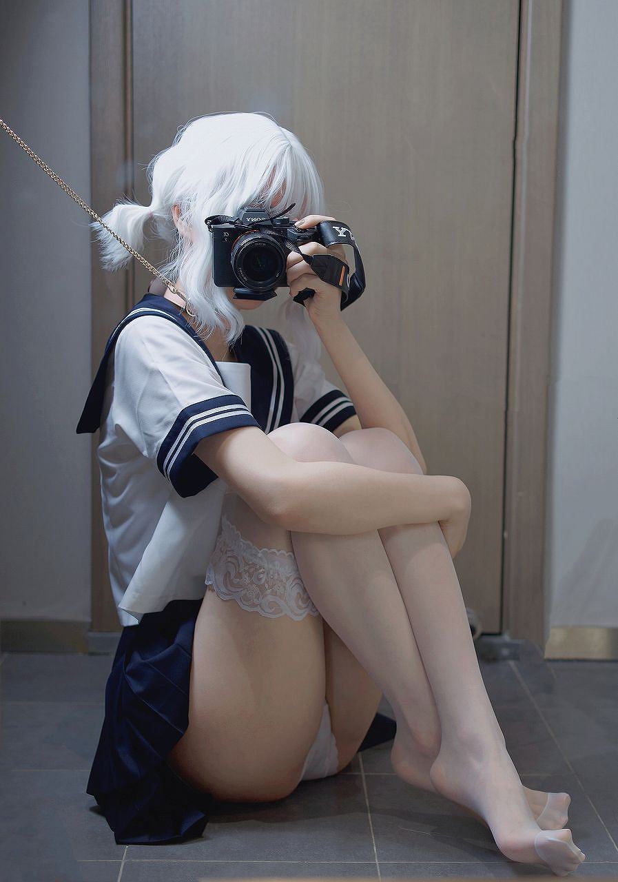 熏熏(禅院熏)-双子[59P-113M] JK制服-第2张