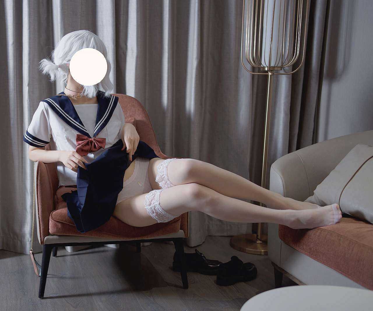 熏熏(禅院熏)-双子[59P-113M] JK制服-第5张