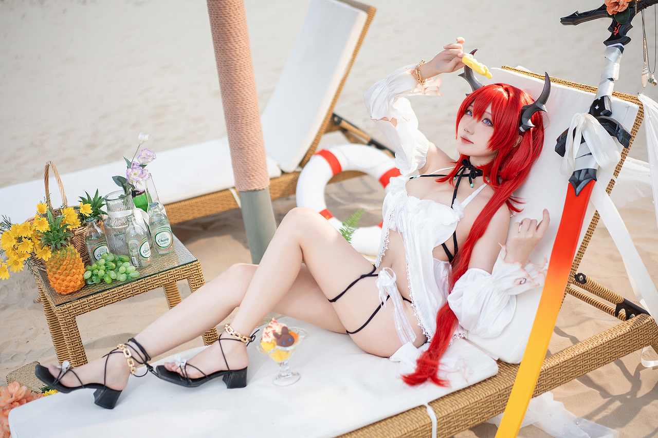 瓜希酱-史尔特尔[104P-380M] 明日方舟-第4张