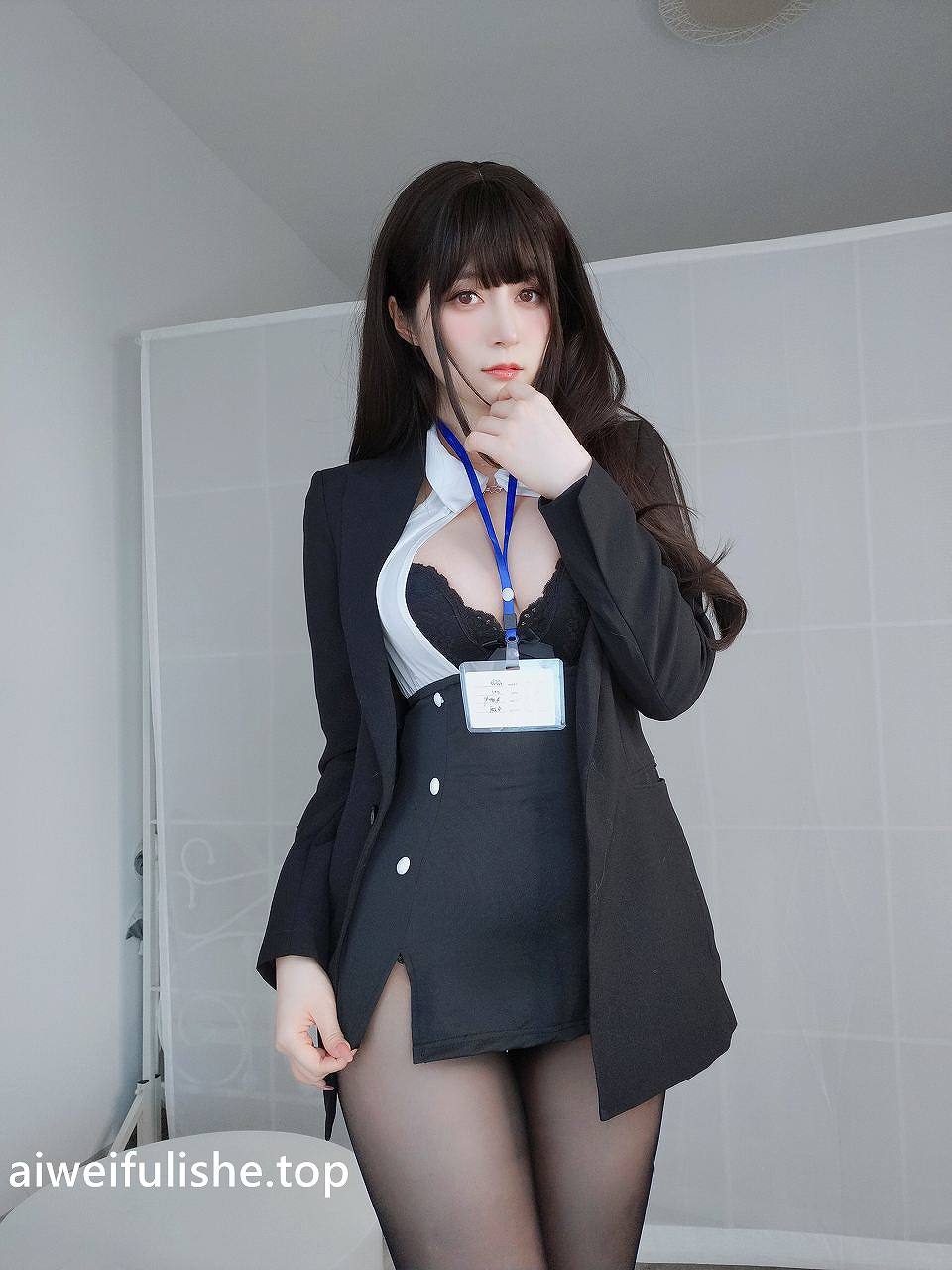白银81-珍珠秘书 [168P6V-660MB] OL制服-第6张