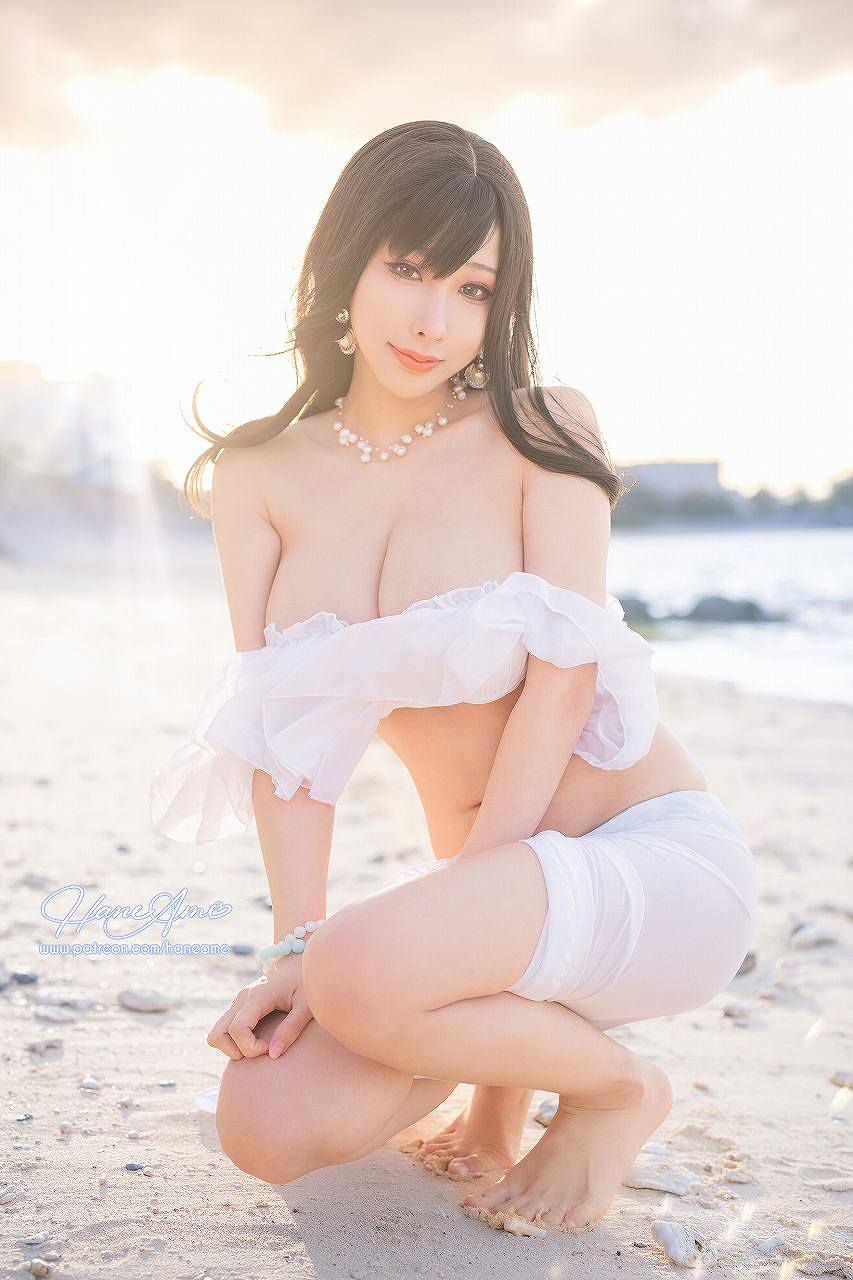 雨波_HaneAme-Original White sand love in Okinawa 沖繩白沙之戀 [41P6V-359M] 巨乳-第3张