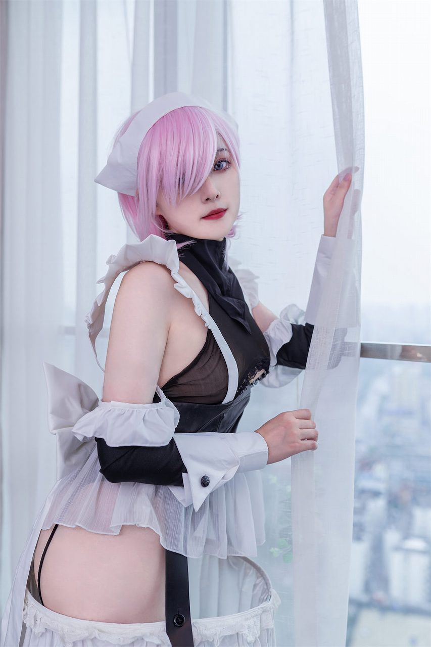 Natsuko夏夏子-宫本武藏女仆 [38P-275M] cosplay美女-第3张