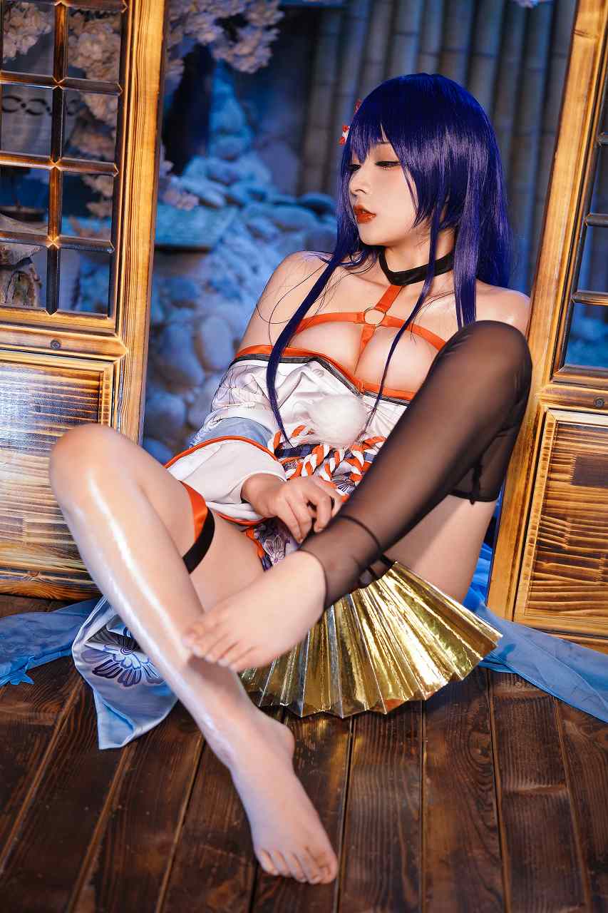 yuuhui玉汇-Erophone Re 真子-和服抹油 [82P-955MB] cosplay美女-第2张