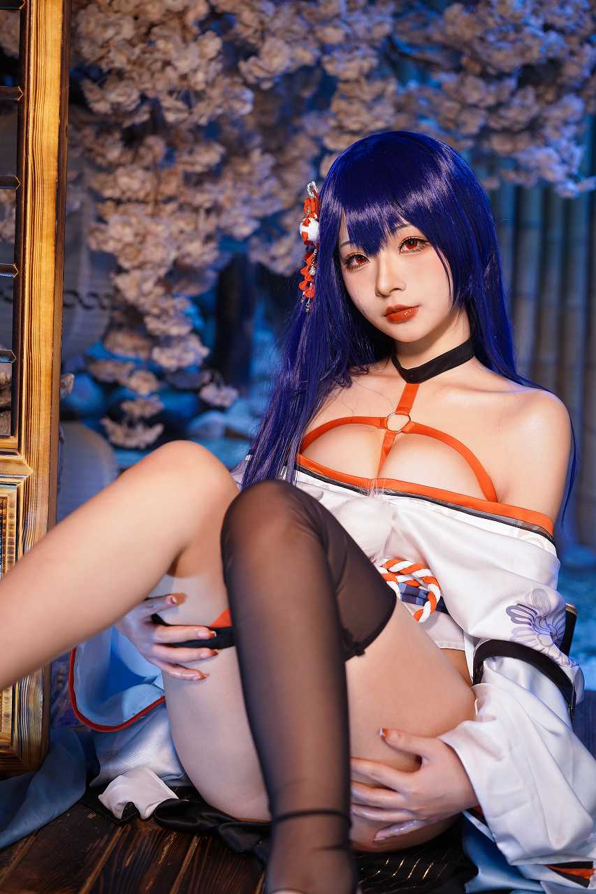 yuuhui玉汇-Erophone Re 真子-和服抹油 [82P-955MB] cosplay美女-第5张