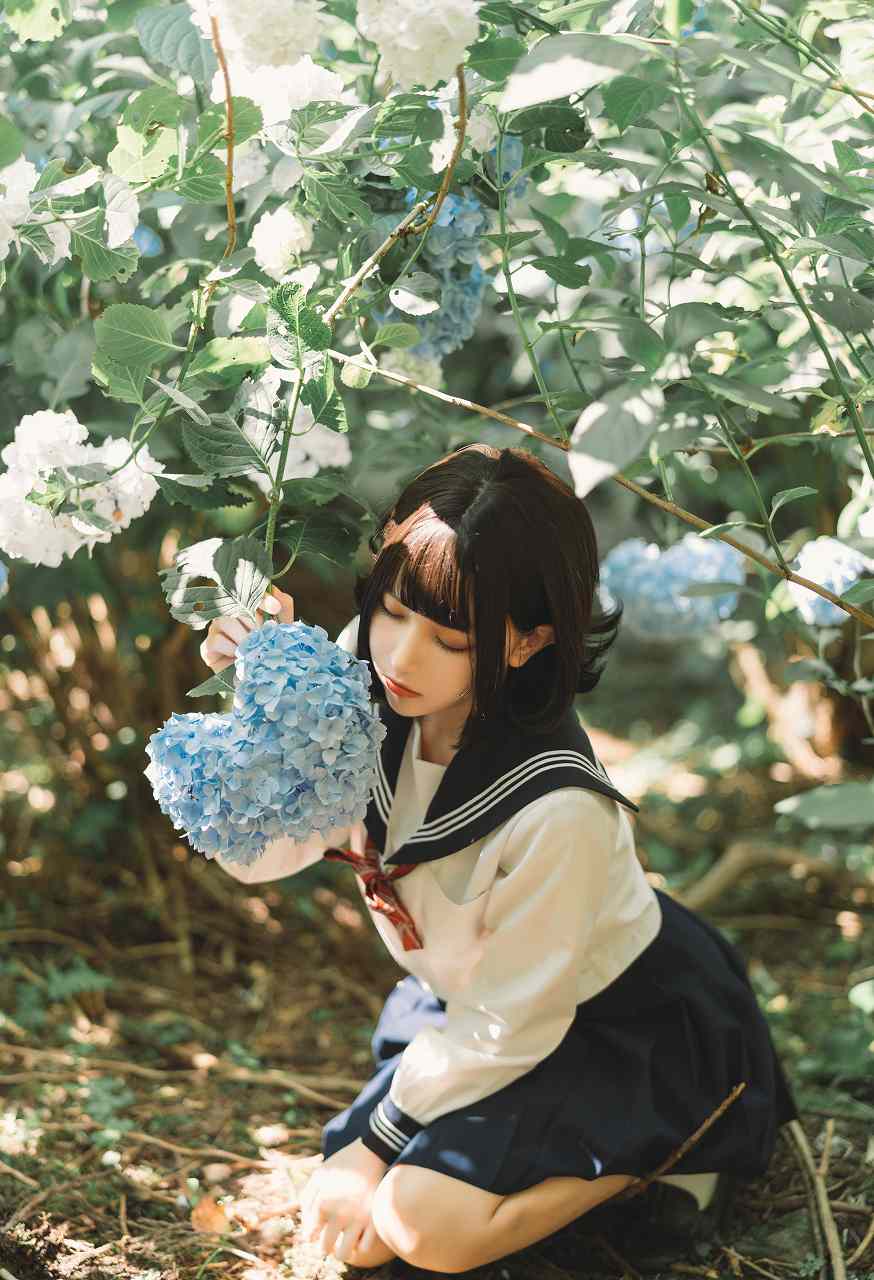 凛子酱-紫阳花 [27P-107MB] JK制服-第2张