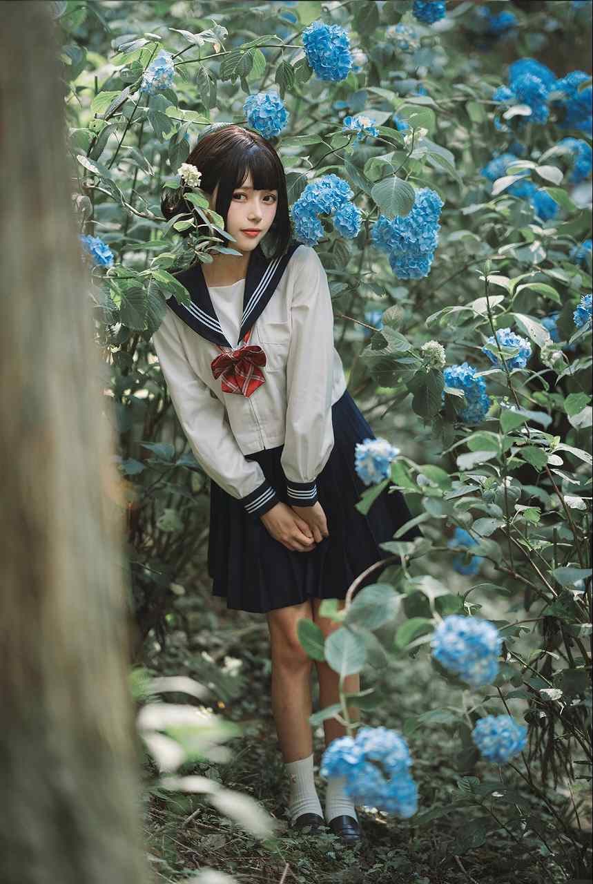 凛子酱-紫阳花 [27P-107MB] JK制服-第6张