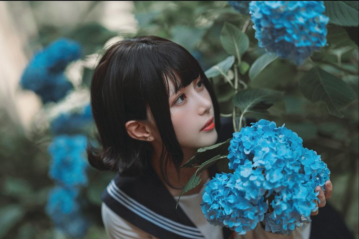 凛子酱-紫阳花 [27P-107MB] JK制服-第1张