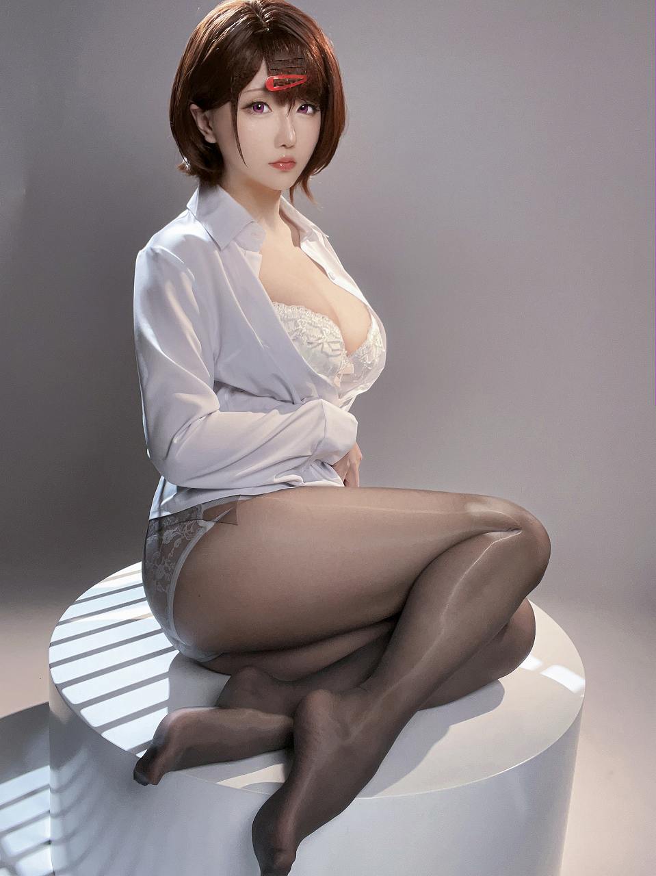 星之迟迟-6月计划B 偶像大师-樋口円香 [70P1V-695MB] cosplay美女-第7张