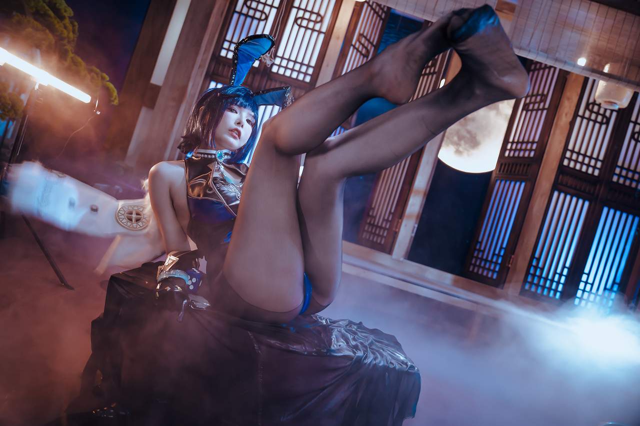 秋和柯基-夜兰 兔女郎 [92P-1.81GB] 兔女郎-第4张