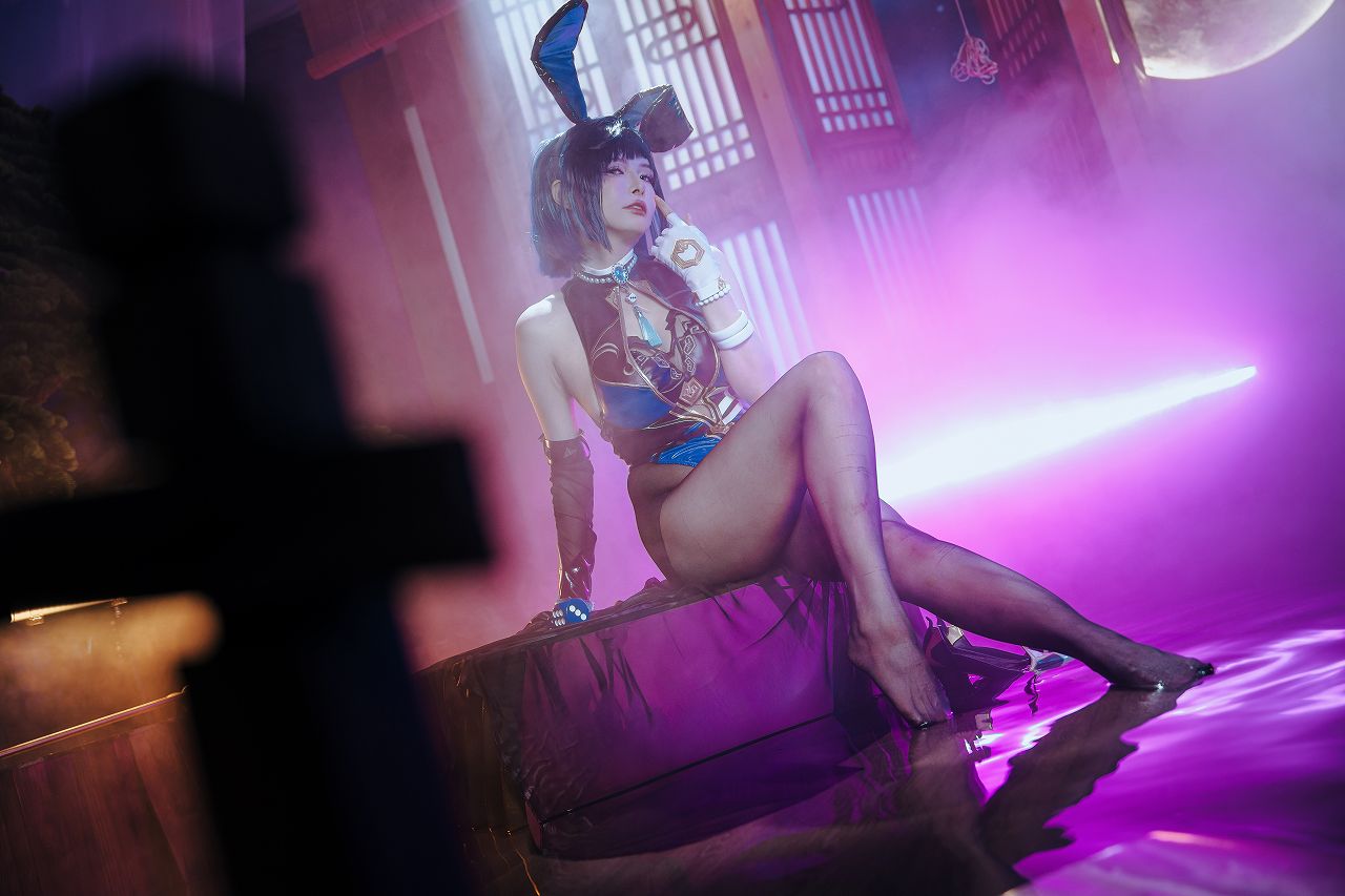 秋和柯基-夜兰 兔女郎 [92P-1.81GB] 兔女郎-第4张