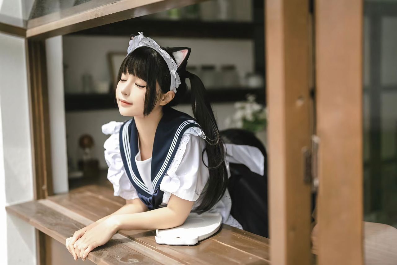 蠢沫沫-猫猫女仆 [23P-76MB] 女仆-第4张