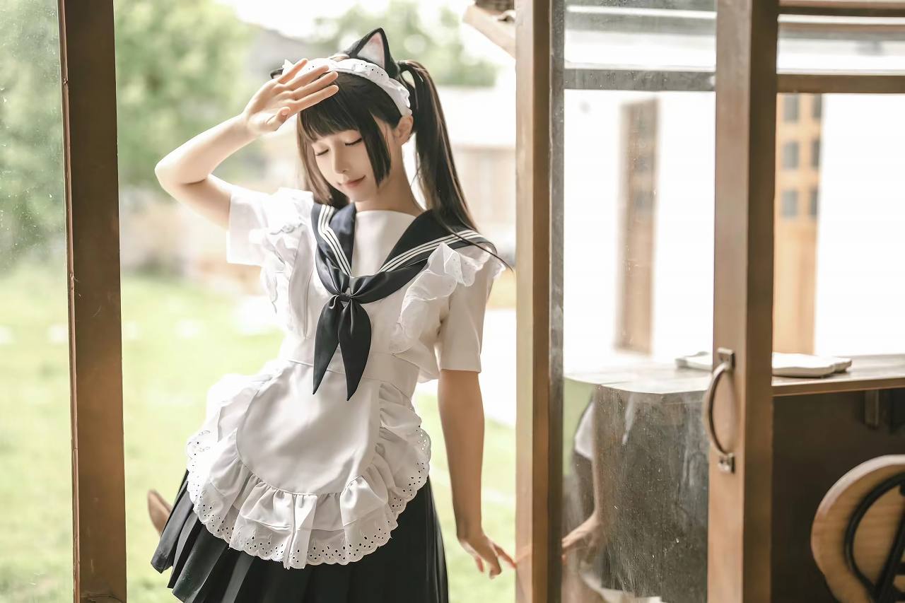 蠢沫沫-猫猫女仆 [23P-76MB] 女仆-第1张
