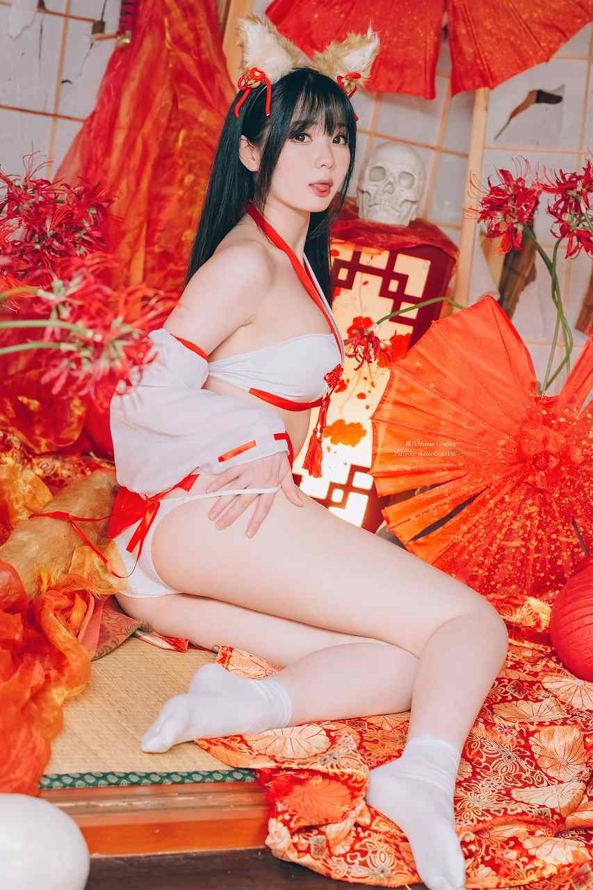霜月shimo-Fox Miko [23P-264M] 兽耳娘-第3张