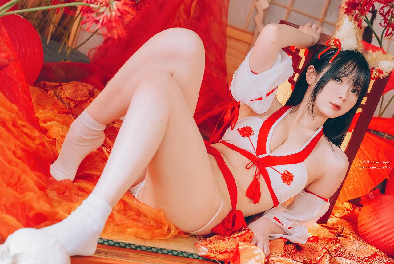 霜月shimo-Fox Miko [23P-264M] 兽耳娘-第1张
