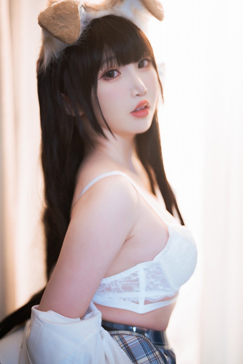 面饼仙儿-狗妹JK [24P-188M] JK制服-第3张