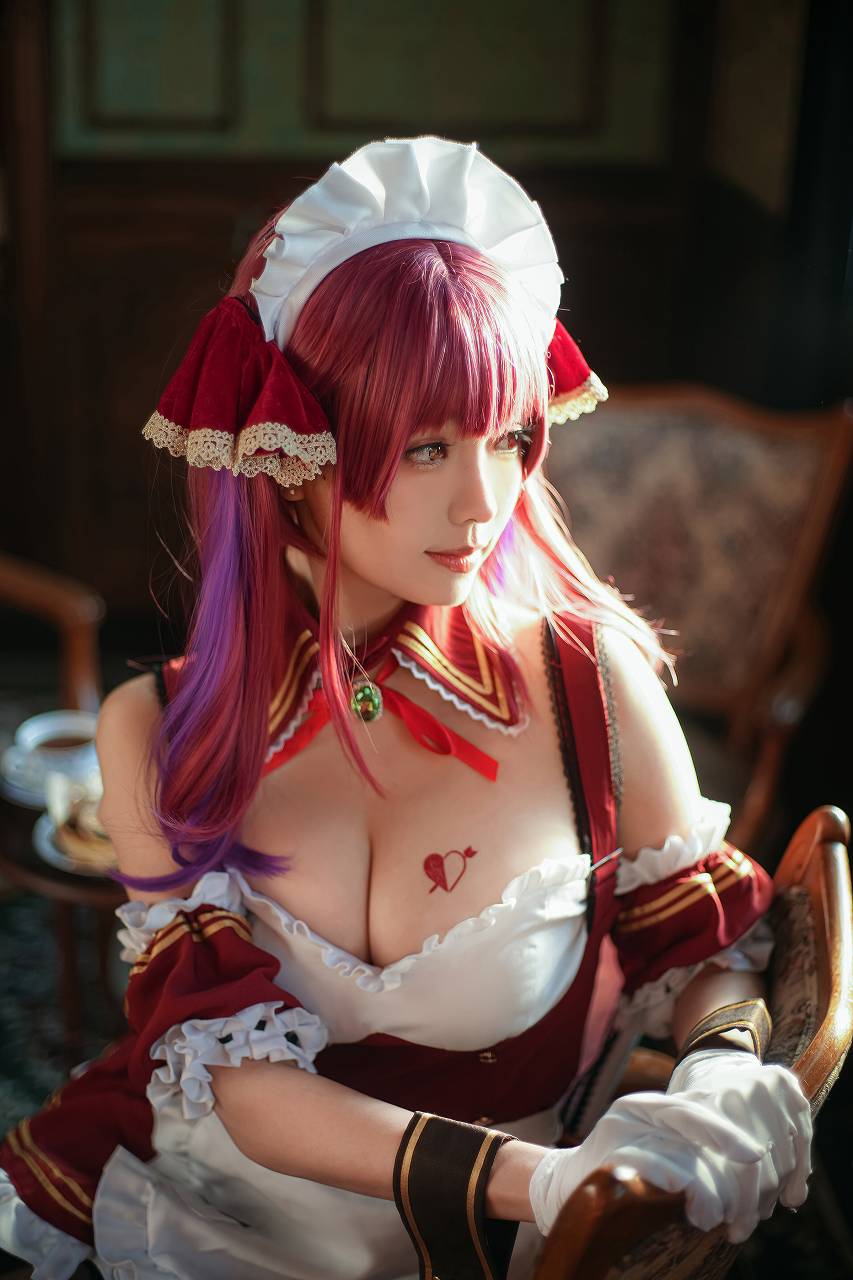ElyEE子-Hoshou Marine Maid [29P-100MB] cosplay美女-第2张