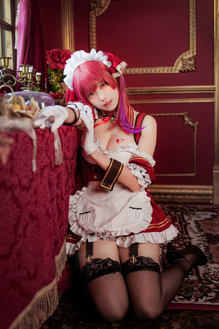 ElyEE子-Hoshou Marine Maid [29P-100MB] cosplay美女-第5张