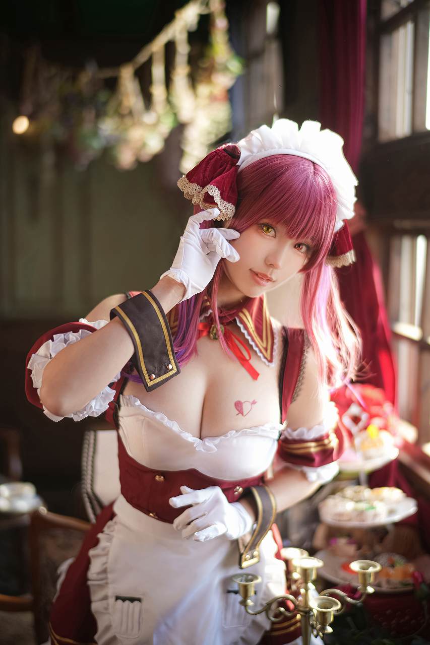 ElyEE子-Hoshou Marine Maid [29P-100MB] cosplay美女-第6张