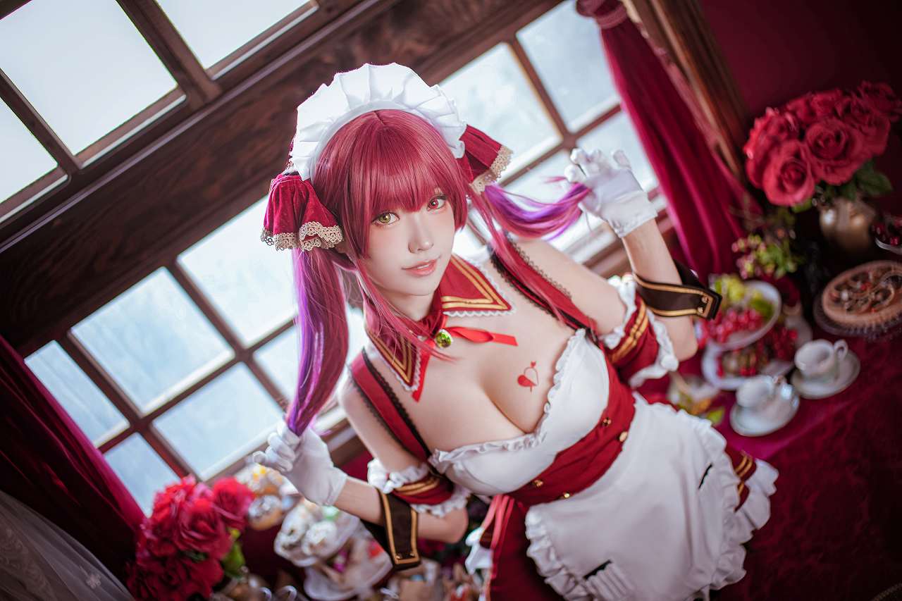 ElyEE子-Hoshou Marine Maid [29P-100MB] cosplay美女-第1张