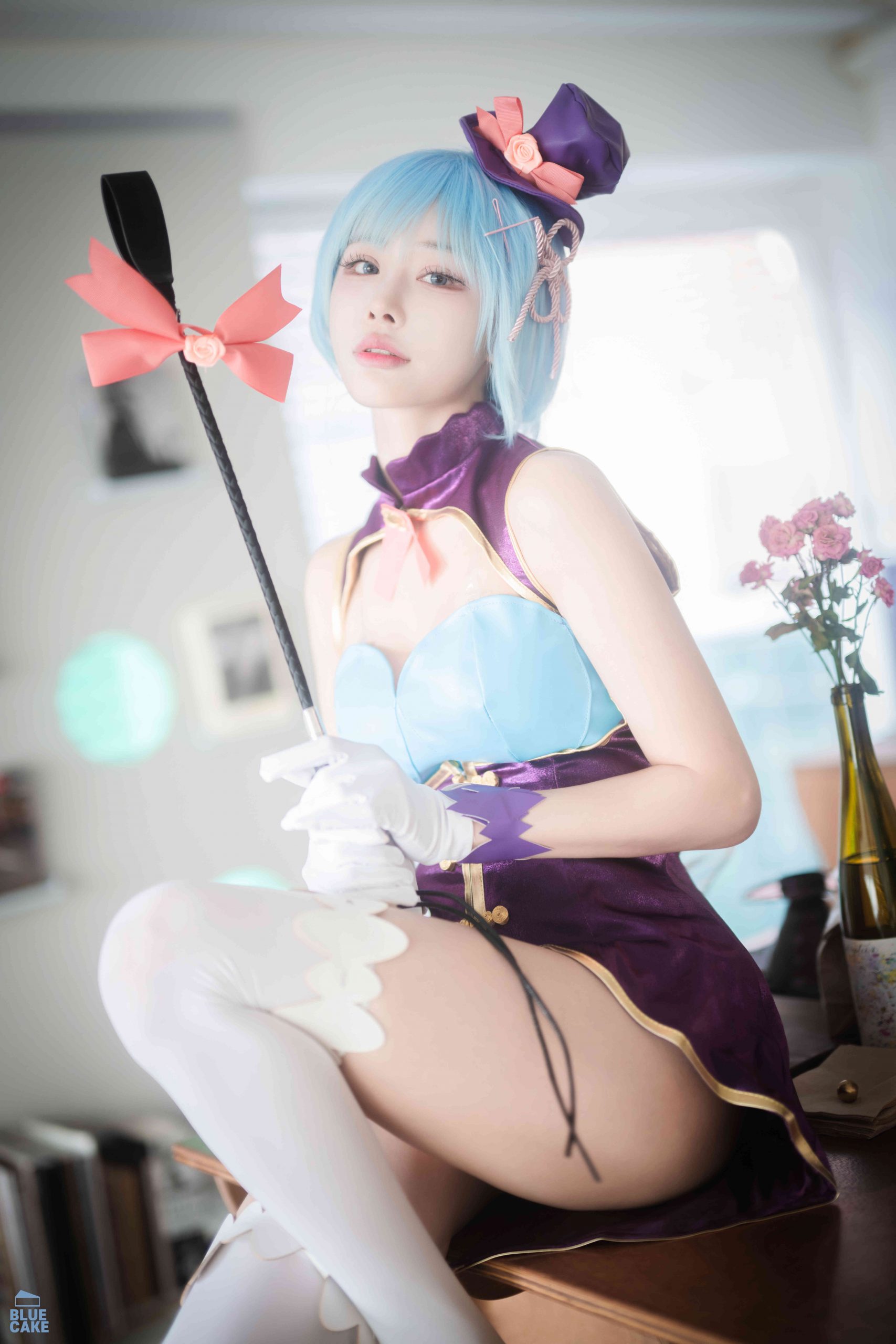 YeonYu (연유)-[BLUECAKE] Vol.02 MY MASTER Magician (RED.Ver) [109P1V-1.81GB] 性感诱惑-第3张