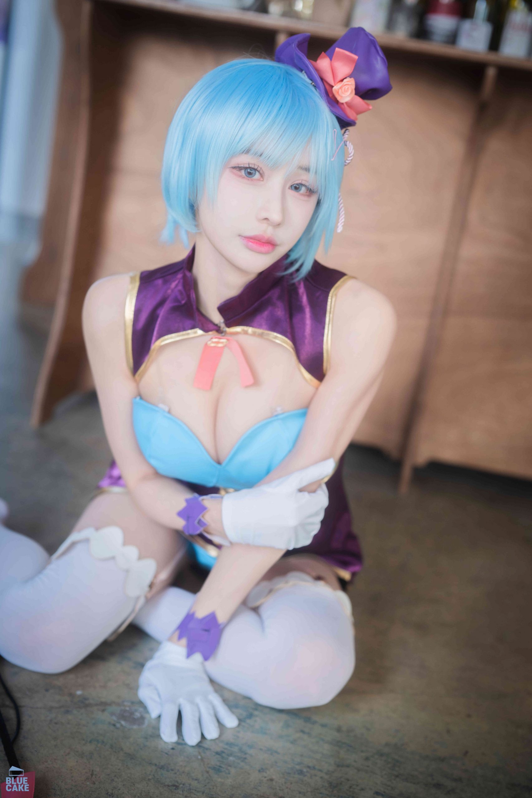 YeonYu (연유)-[BLUECAKE] Vol.02 MY MASTER Magician (RED.Ver) [109P1V-1.81GB] 性感诱惑-第4张