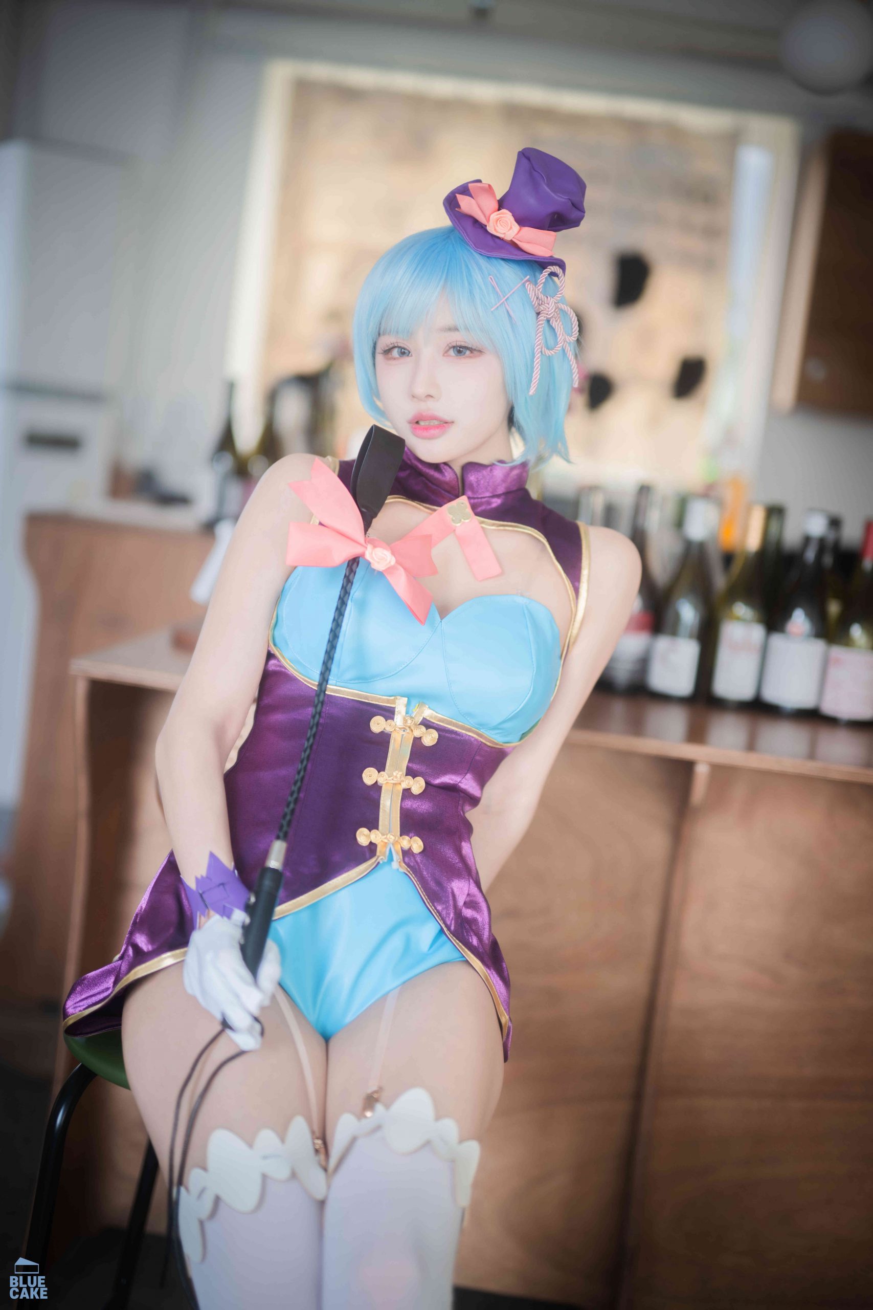 YeonYu (연유)-[BLUECAKE] Vol.02 MY MASTER Magician (RED.Ver) [109P1V-1.81GB] 性感诱惑-第2张