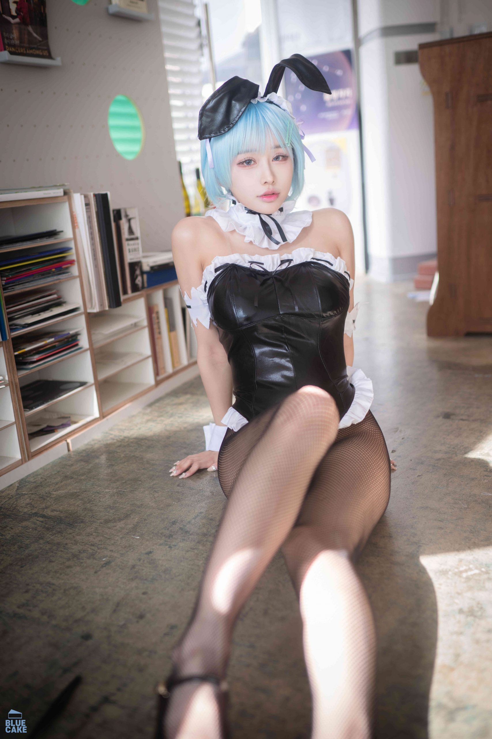 YeonYu (연유)-[BLUECAKE] Vol.02 MY MASTER Maid (RED.Ver) [125P-1.75GB] 兔女郎-第7张