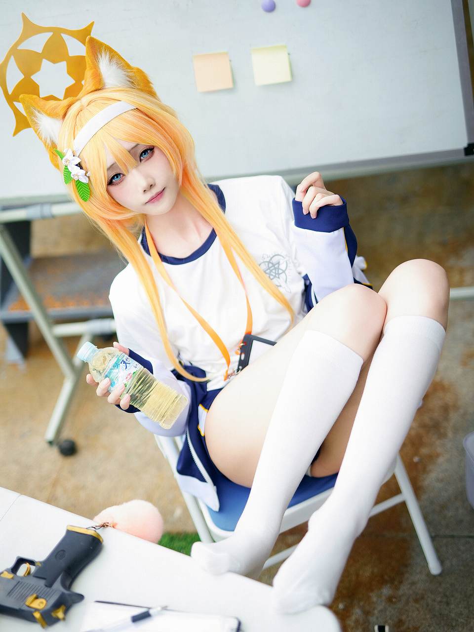 曉美媽-Blue Archive - 伊落マリー（体操服） [60P-176MB] cosplay美女-第2张