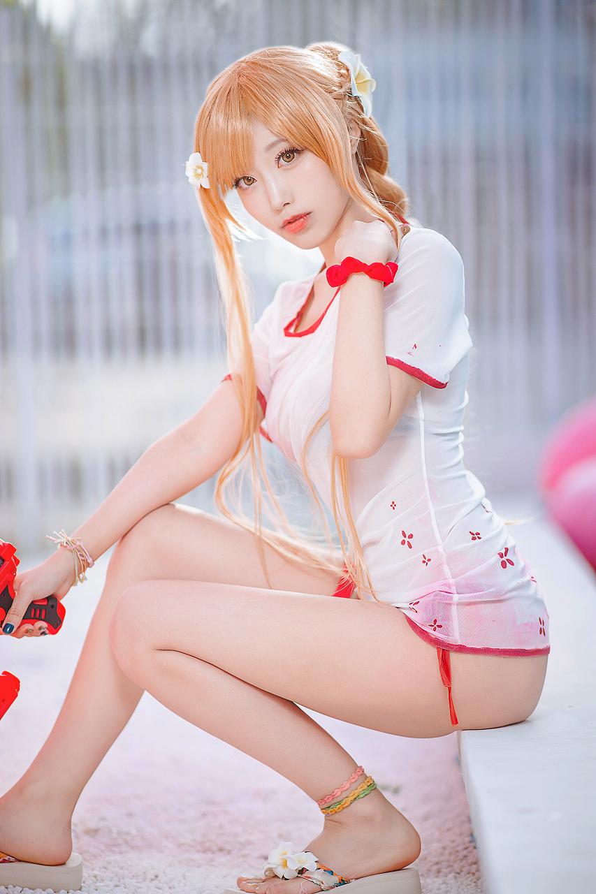 切切celia-亚丝娜泳装 [21P-190M] cosplay美女-第4张