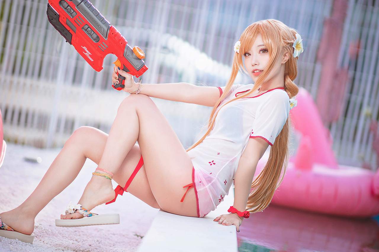 切切celia-亚丝娜泳装 [21P-190M] cosplay美女-第2张