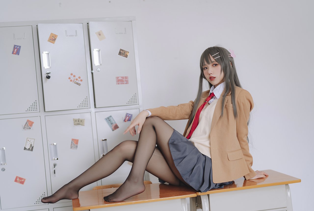 果咩酱w-麻衣校服 [30P-228M] JK制服-第1张
