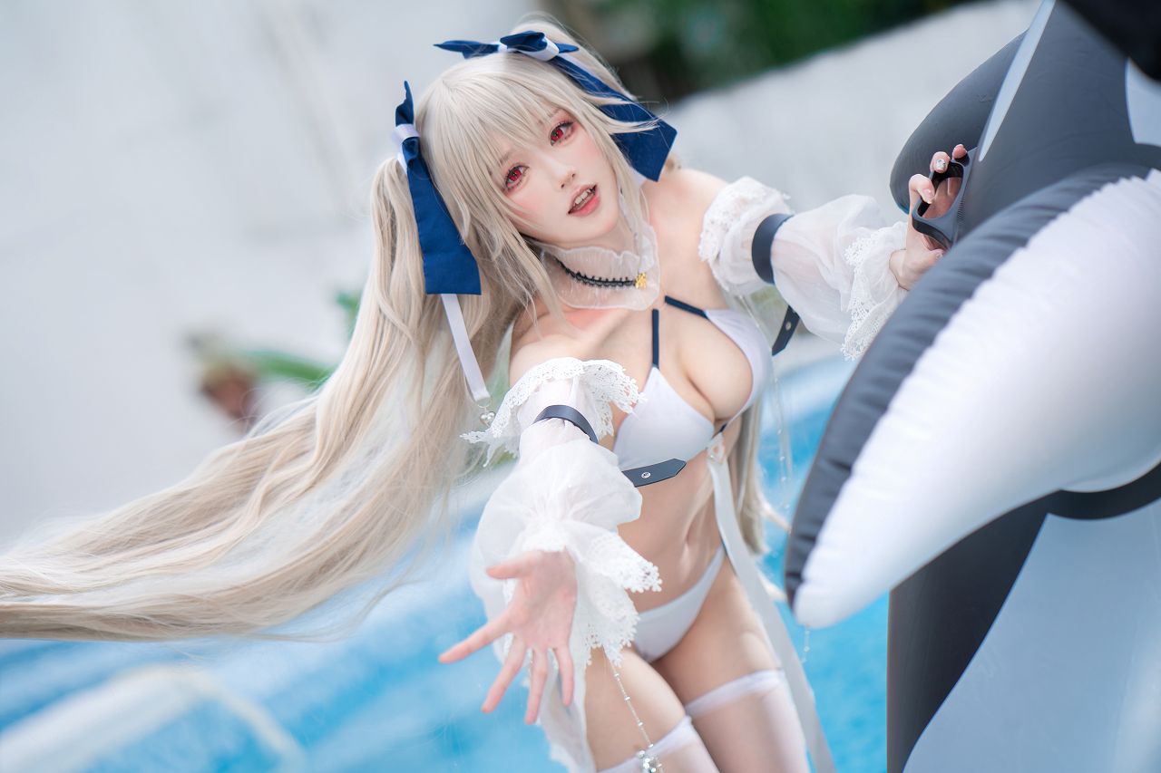 阿包也是兔娘-安克雷奇泳装 [36P-304MB] cosplay美女-第1张