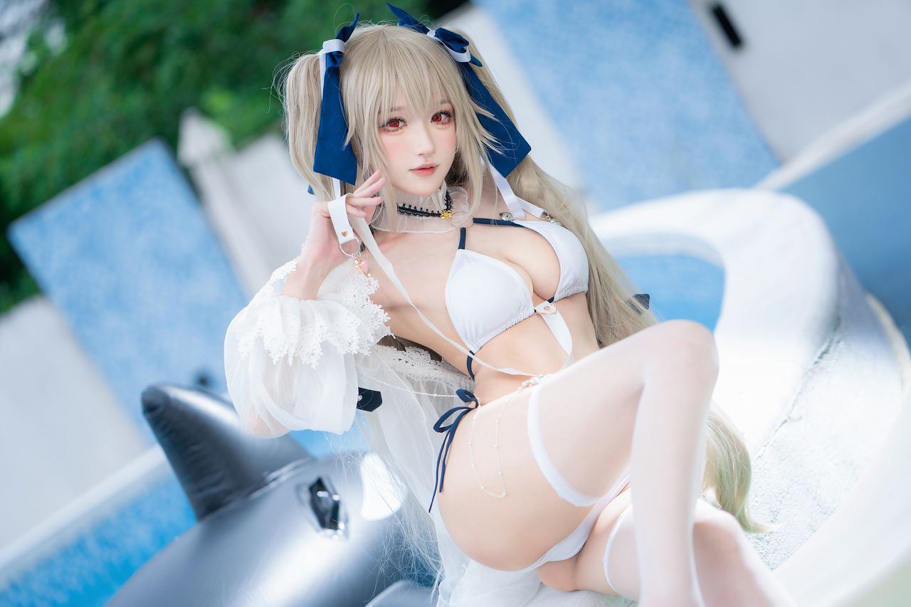 阿包也是兔娘-安克雷奇泳装 [36P-304MB] cosplay美女-第2张